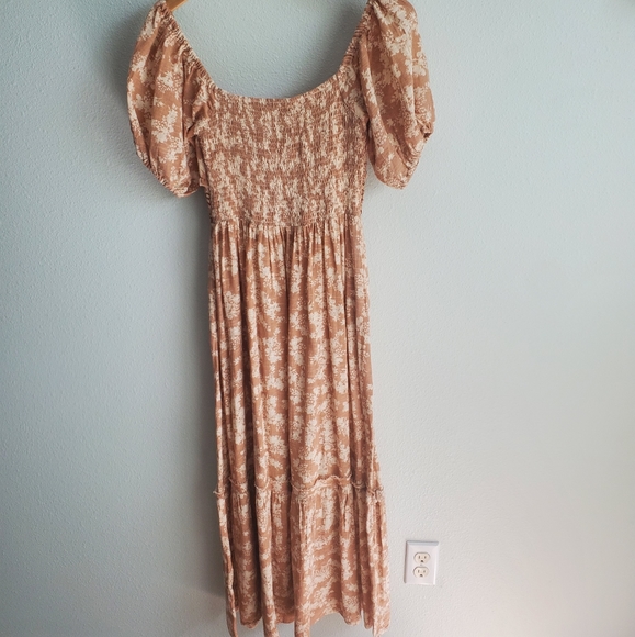 SOLD 🤍Free People cotragecore cotton maxi dress XS - Picture 3 of 8